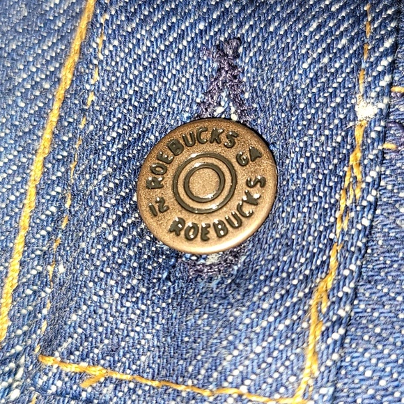 DEADSTOCK w/ tags. Vintage. Made in USA. Roebuck Boot Cut. Waist 42 L 33 - Picture 14 of 16